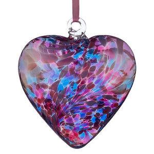 Sienna Heart Friendship 8cm Blue/Pink (HR8BLPI)