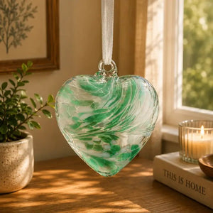 Sienna Heart Friendship 8cm Green (HR8GR)