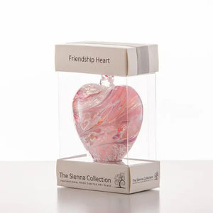 Sienna Heart Friendship 8cm Pastel Pink (HR8PASTELPI)