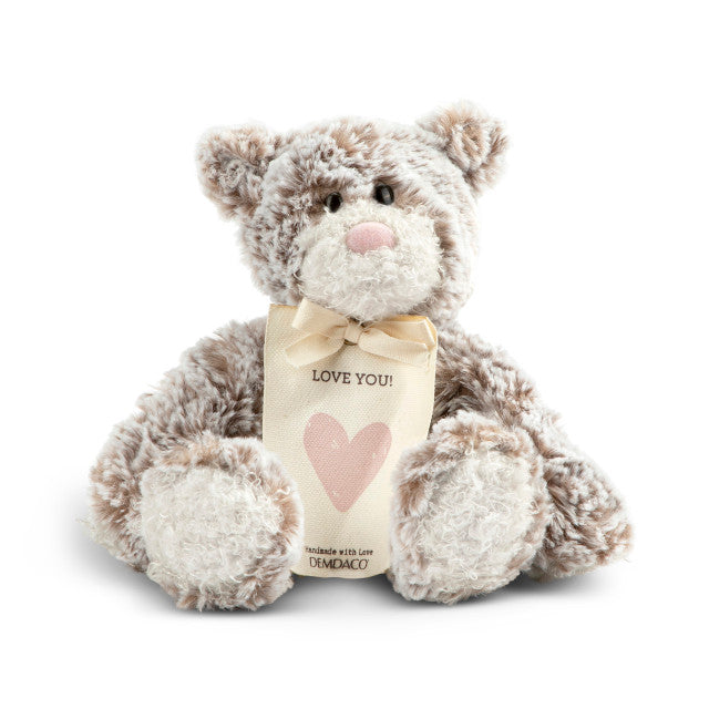 Mini Giving Bear Plush Pink Heart