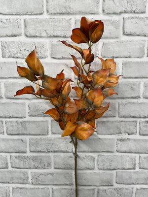 Leaf Spray Dried Look Orance 30" (11672FALL)