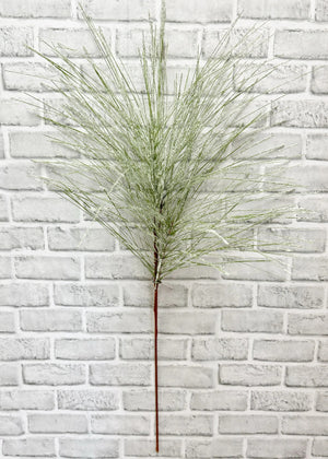 Pine Long Needle Snowy Spray 39" (81975)