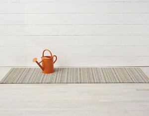 Mat Indoor/Outdoor Chilewich Shag Skinny Stripe asst colours & sizes