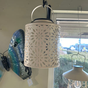 Solar Lantern Flower Lg