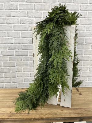 Northern White Cedar Garland fresh touch 6' (82003)