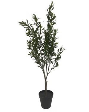 39" Faux Olive Bush (5801012)