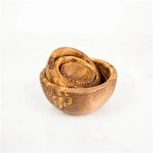 Serveware Nesting Bowls Olive Wood (OG-NB)