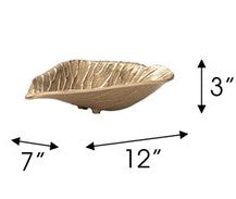 Bowl Padua Leaf 12"