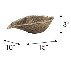 Bowl Padua Leaf 14"