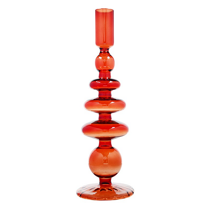Wisteria Candleholder - Red