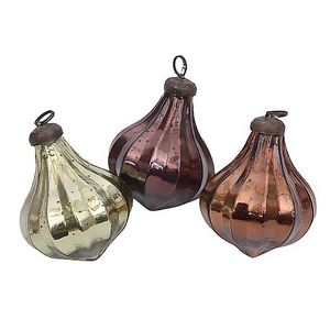 Russet Ornament - Set of 3-Not Just For The Garden | Metal Art | Décor for Homes, Walls and Gardens | Furniture | Custom Garden Planters and Flower Arrangements | Gifts | Best in KW