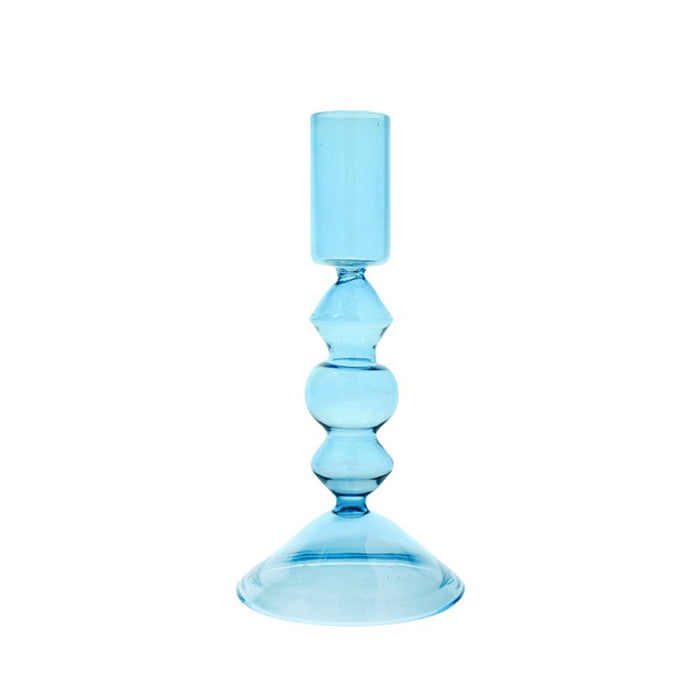 Candleholder Wisteria Small  - Blue