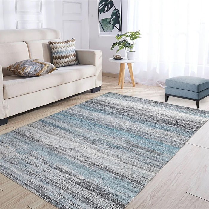 Area Rug Indoor Outdoor Sahara Turquoise