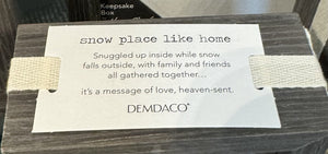 Shadowbox Snow Place Like Home