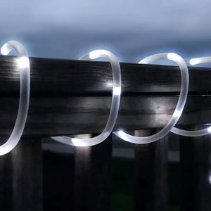 LED solar rope light 16.5"