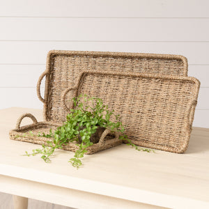 Tray Seagrass Rectangular (8B2422)