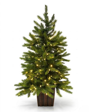 Christmas Tree LED 42" Kingston Spruce Potted (RN506GR)