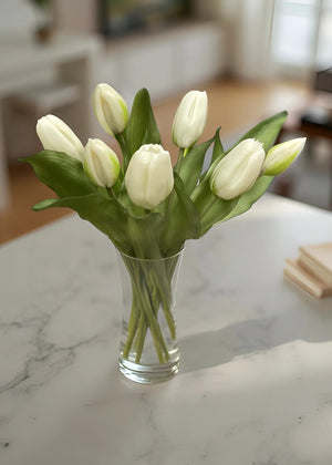 Tulip Bundle Formosa White 12" (10194W)