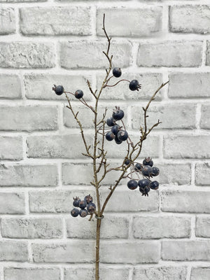 Berry Twiggy Spray Outdoor Blue 31.5" (81991BL)