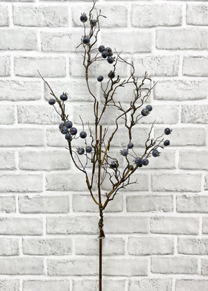 Berry Spray Twiggy Blue 35"