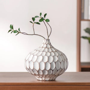 Vase Carved Divot Bubble