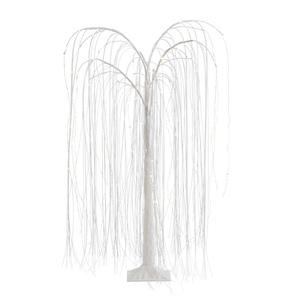 White Willow Freestanding 47h" 180 LED Decor Tree-Not Just For The Garden | Metal Art | Décor for Homes, Walls and Gardens | Furniture | Custom Garden Planters and Flower Arrangements | Gifts | Best in KW