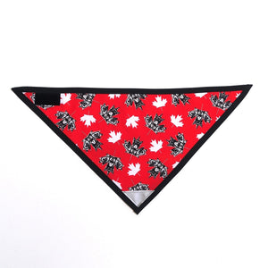 Dog Bandana Maple Leaf-Not Just For The Garden | Metal Art | Décor for Homes, Walls and Gardens | Furniture | Custom Garden Planters and Flower Arrangements | Gifts | Best in KW