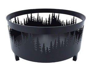 Fire Pit Tree Line Design-Not Just For The Garden | Metal Art | Décor for Homes, Walls and Gardens | Furniture | Custom Garden Planters and Flower Arrangements | Gifts | Best in KW