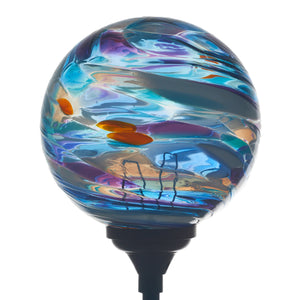 Solar Garden Globe Stake-Not Just For The Garden | Metal Art | Décor for Homes, Walls and Gardens | Furniture | Custom Garden Planters and Flower Arrangements | Gifts | Best in KW