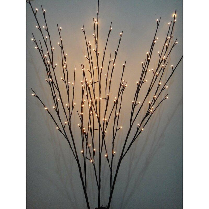 LED  Set/3 Willow Branches/ 144 lights