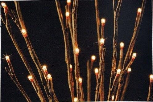 LED  Set/3 Willow Branches/ 96 lights