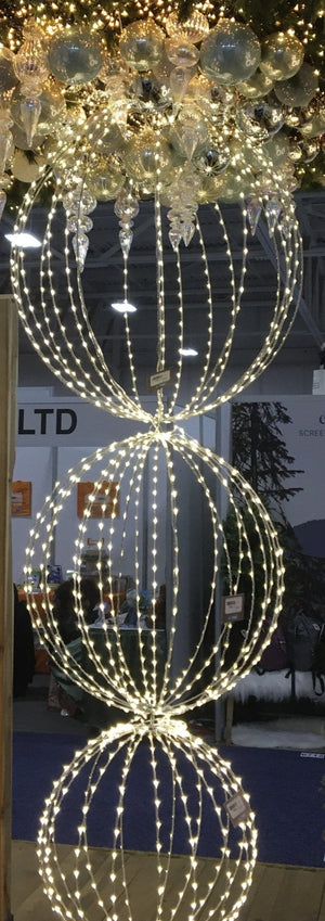LED sphere Indoor/Outdoor Assorted sizes-Not Just For The Garden | Metal Art | Décor for Homes, Walls and Gardens | Furniture | Custom Garden Planters and Flower Arrangements | Gifts | Best in KW