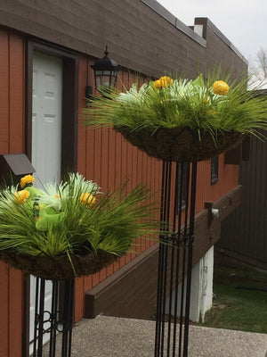 Mossmat Liner for Garden Pillar-Not Just For The Garden | Metal Art | Décor for Homes, Walls and Gardens | Furniture | Custom Garden Planters and Flower Arrangements | Gifts | Best in KW
