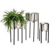 Plant Stand w/Aluminum Basin-Not Just For The Garden | Metal Art | Décor for Homes, Walls and Gardens | Furniture | Custom Garden Planters and Flower Arrangements | Gifts | Best in KW