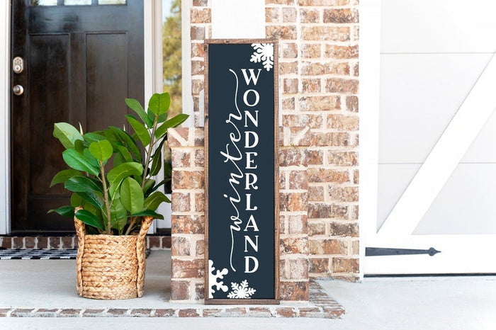 Sign Winter Wonderland Assorted Sizes
