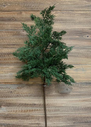 Spray Faux Cedar 23in-Not Just For The Garden | Metal Art | Décor for Homes, Walls and Gardens | Furniture | Custom Garden Planters and Flower Arrangements | Gifts | Best in KW