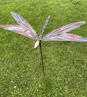 Stake Dragonfly-Not Just For The Garden | Metal Art | Décor for Homes, Walls and Gardens | Furniture | Custom Garden Planters and Flower Arrangements | Gifts | Best in KW