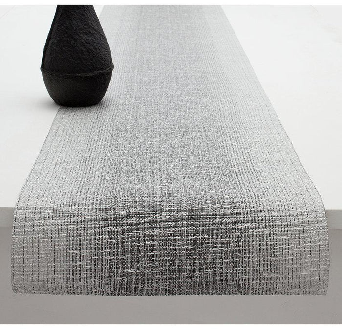 Table Runner Chilewich Ombre Silver