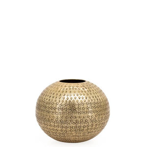 Vase Inca Hammered Aluminum-Not Just For The Garden | Metal Art | Décor for Homes, Walls and Gardens | Furniture | Custom Garden Planters and Flower Arrangements | Gifts | Best in KW