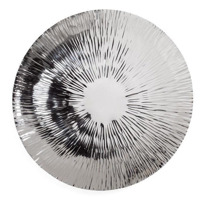 Wall Decor Stainless Steel Round Platter