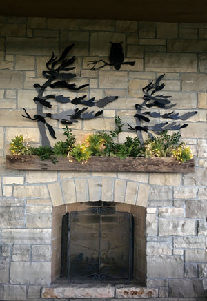 3D Windswept Pine Metal Wall Sculpture-Not Just For The Garden | Metal Art | Décor for Homes, Walls and Gardens | Furniture | Custom Garden Planters and Flower Arrangements | Gifts | Best in KW