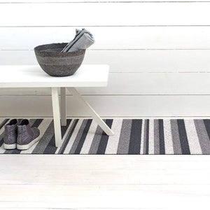 Mat Indoor/Outdoor Chilewich Shag Bounce Stripe/3 Asstd Sizes-Not Just For The Garden | Metal Art | Décor for Homes, Walls and Gardens | Furniture | Custom Garden Planters and Flower Arrangements | Gifts | Best in KW